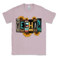 Lilac yeehaw license plate letters Classic Tee - Jasminsmagicworld