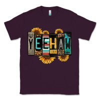 Plum yeehaw license plate letters Classic Tee - Jasminsmagicworld