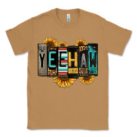 Toasted Coconut yeehaw license plate letters Classic Tee - Jasminsmagicworld