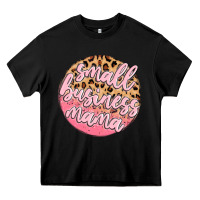 Black small business mama Heavy Core Tee - MaliasSmallBusiness