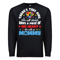 Black lil autism mom Premium Sweatshirt - CowhideDigitalArt