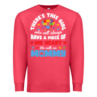 Cardinal lil autism mom Premium Sweatshirt - CowhideDigitalArt