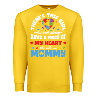 Lemon lil autism mom Premium Sweatshirt - CowhideDigitalArt