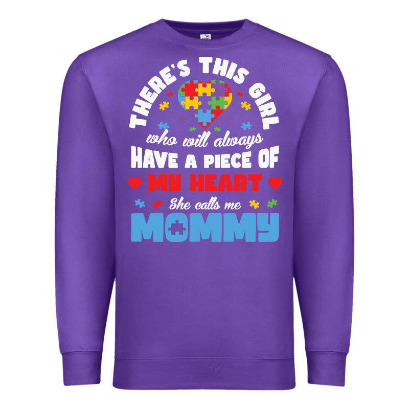 Lil Autism Mom Premium Sweatshirt by CowhideDigitalArt | Teevron