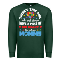 Sports Green lil autism mom Premium Sweatshirt - CowhideDigitalArt
