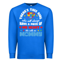 True Royal lil autism mom Premium Sweatshirt - CowhideDigitalArt