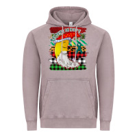 Christmas Brushstrokes Moon Vintage Hoodie | Teevron