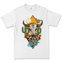 White free spirit bull skull Premium Tee - MaliasSmallBusiness