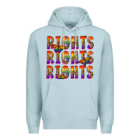 Blue Mist rights rights rights pride Premium Hoodie - FaDigitalArtStudio