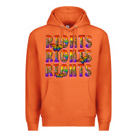 Carrot rights rights rights pride Premium Hoodie - FaDigitalArtStudio
