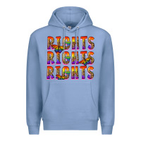 Colony Blue rights rights rights pride Premium Hoodie - FaDigitalArtStudio
