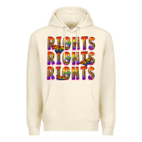 Sandshell rights rights rights pride Premium Hoodie - FaDigitalArtStudio