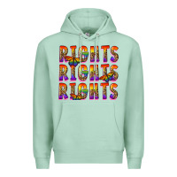 Seafoam rights rights rights pride Premium Hoodie - FaDigitalArtStudio