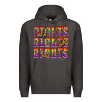 Smoke rights rights rights pride Premium Hoodie - FaDigitalArtStudio