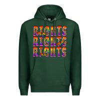 Sports Green rights rights rights pride Premium Hoodie - FaDigitalArtStudio