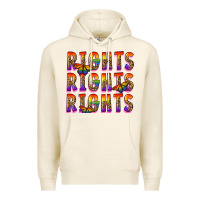 Tofu rights rights rights pride Premium Hoodie - FaDigitalArtStudio