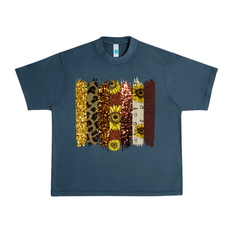 Fall Glitter Brush Strokes Urban Heavy Tee by Bettercallsaul | Teevron