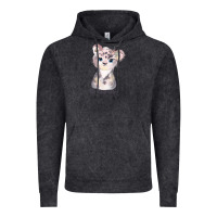 Vintage Arctic tiger cute animals Vintage Hoodie - RanaPortraitStore