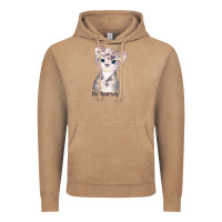 Vintage Coffee tiger cute animals Vintage Hoodie - RanaPortraitStore
