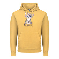 Vintage Mustard tiger cute animals Vintage Hoodie - RanaPortraitStore