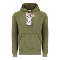 Vintage Olive tiger cute animals Vintage Hoodie - RanaPortraitStore