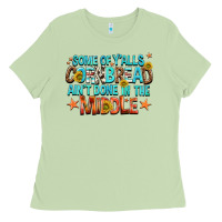 Matcha some of yalls cornbread aint done in the middle Ladies Tee - NancyCooperArtShop