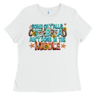White some of yalls cornbread aint done in the middle Ladies Tee - NancyCooperArtShop