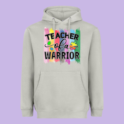 Teacher Of A Warrior Heavyweight Hoodie Designed By Cowhidedigitalart