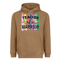 Toasted Coconut Teacher of a warrior Heavyweight Hoodie - CowhideDigitalArt