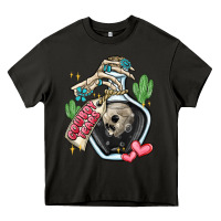 Asphalt cowboy tears Heavy Core Tee - MaliasSmallBusiness