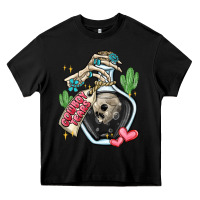 Black cowboy tears Heavy Core Tee - MaliasSmallBusiness