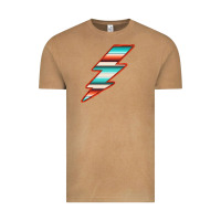 Vintage Camel Teal and Orange Serape Lightning Vintage Tee - Bettercallsaul