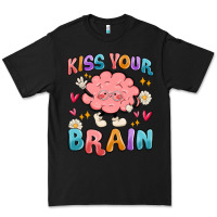 Black kiss your brain Premium Tee - MaliasSmallBusiness