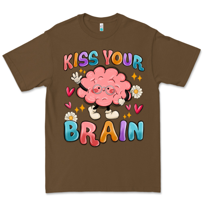 Kiss Your Brain Premium Tee by MaliasSmallBusiness | Teevron