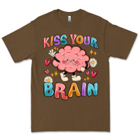 Cacao kiss your brain Premium Tee - MaliasSmallBusiness