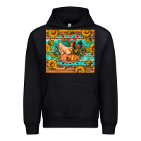 Black Fall coop animals pumpkin Urban Hoodie - Artiststas