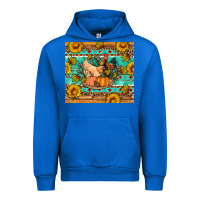Cobalt Fall coop animals pumpkin Urban Hoodie - Artiststas