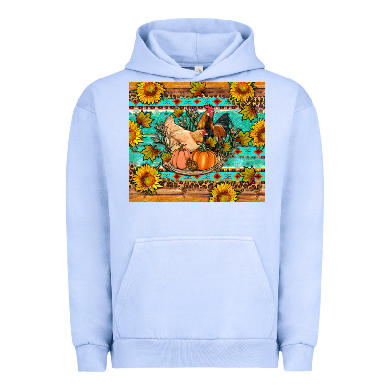 Fall Coop Animals Pumpkin Urban Hoodie by Artiststas | Teevron
