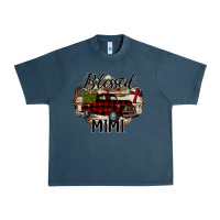 Midnight Navy Blessed Mimi Christmas Truck Urban Heavy Tee - Bettercallsaul