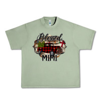 Oil Green Blessed Mimi Christmas Truck Urban Heavy Tee - Bettercallsaul