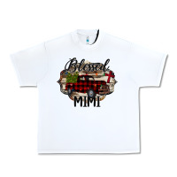 White Blessed Mimi Christmas Truck Urban Heavy Tee - Bettercallsaul