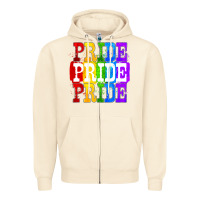 Sandshell Pride pride pride Zipper Hoodie - FaDigitalArtStudio