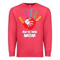 Cardinal LIL Autism Mom Premium Sweatshirt - CowhideDigitalArt
