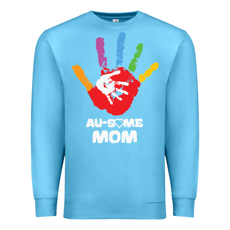 Lil Autism Mom Premium Sweatshirt by CowhideDigitalArt | Teevron