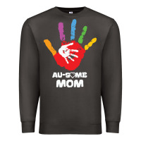Smoke LIL Autism Mom Premium Sweatshirt - CowhideDigitalArt