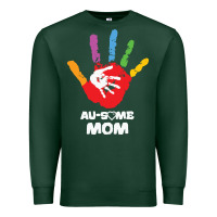 Sports Green LIL Autism Mom Premium Sweatshirt - CowhideDigitalArt