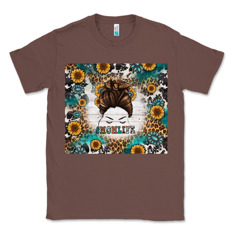 Mom Life Messy Bun Western Classic Tee by Jasminsmagicworld | Teevron