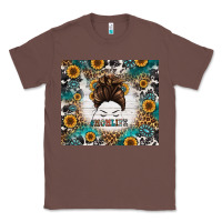 Chestnut mom life messy bun western Classic Tee - Jasminsmagicworld