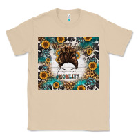 Mushroom mom life messy bun western Classic Tee - Jasminsmagicworld