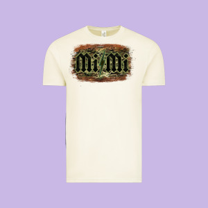 Camouflage Patterned Mimi Tried Vintage Tee Designed By Bettercallsaul